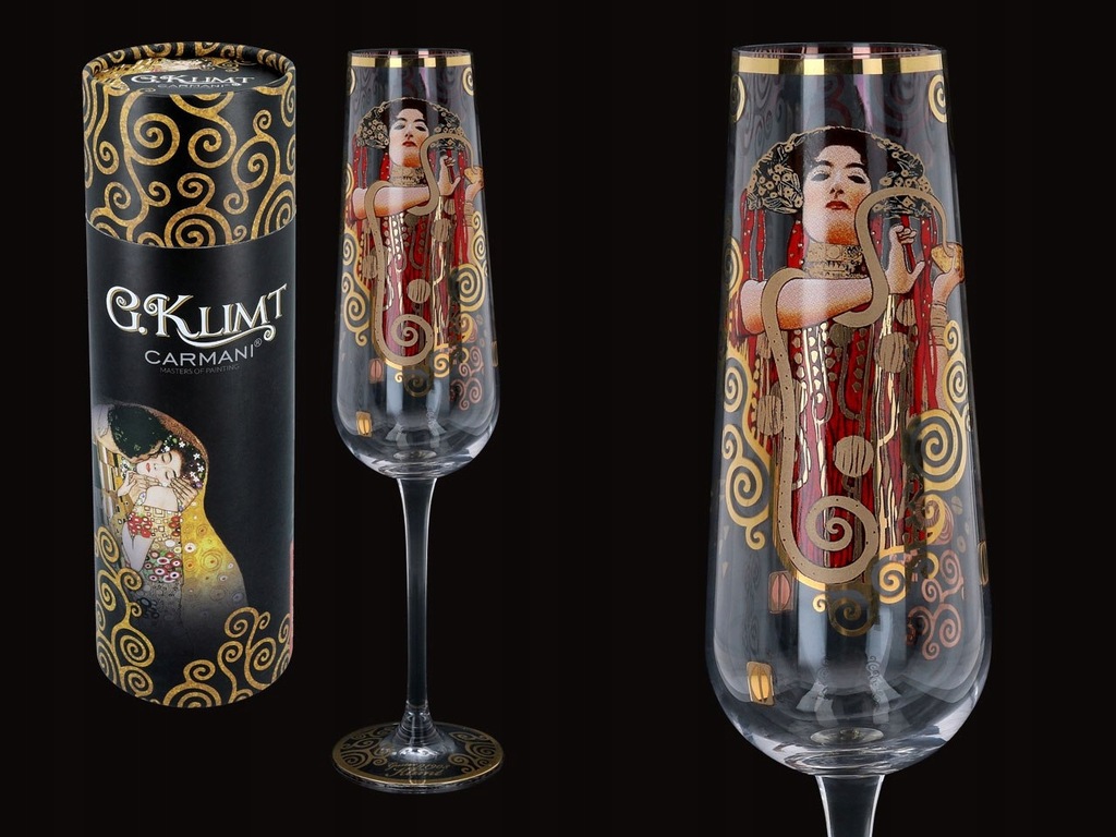 Kieliszek do szampana - G. Klimt, Medycyna (CARMAN