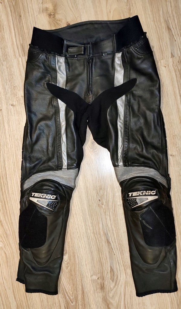 TEKNIC Spodnie skórzane motocyklowe (56)