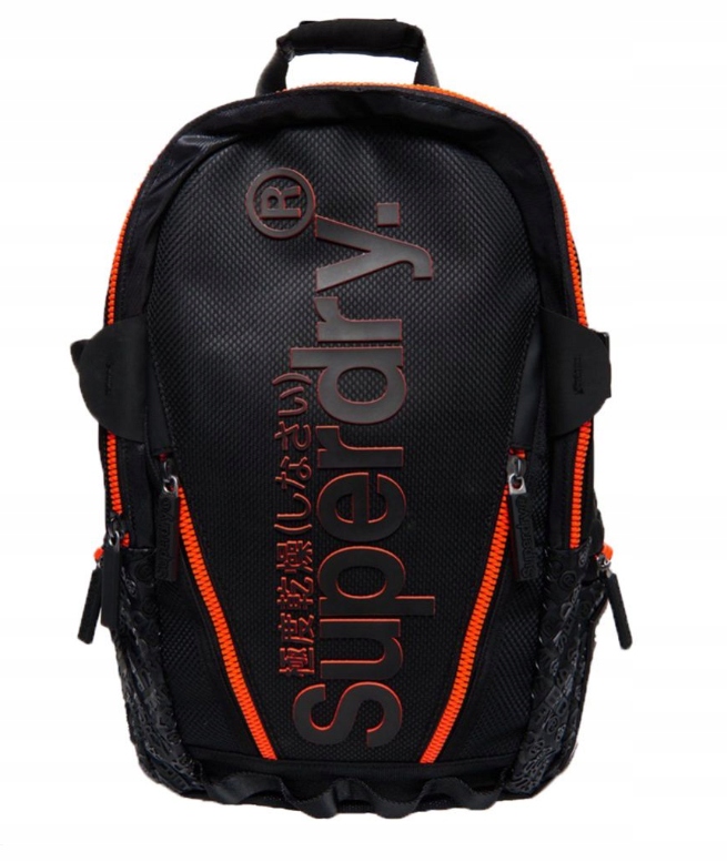 Plecak Superdry Diamond AOP Tarp - Czarny