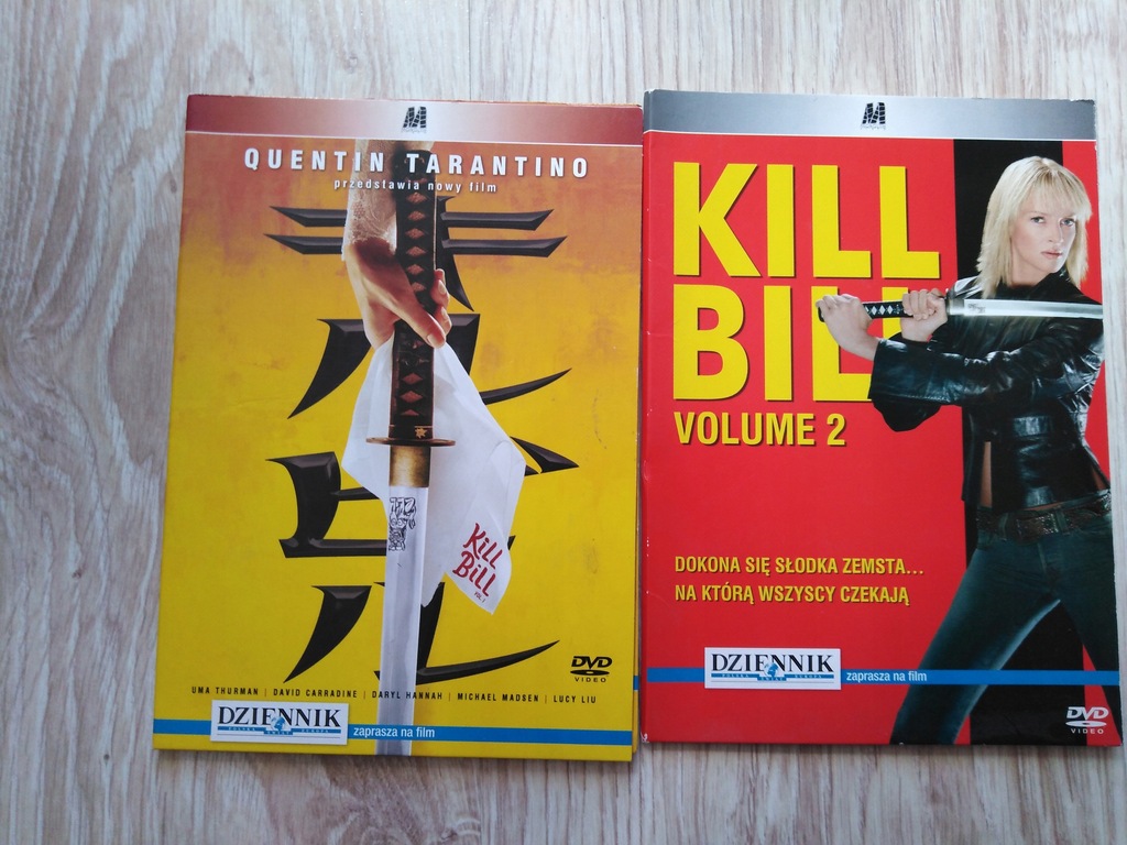 film DVD - Kill Bill - zestaw