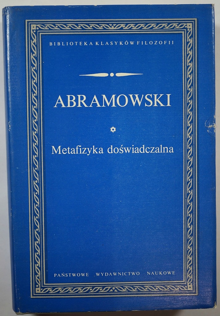 Metafizyka doświadczalna Abramowski