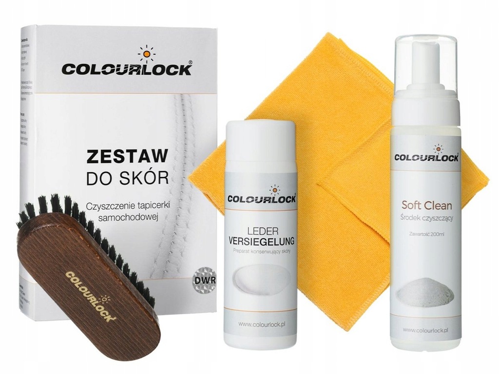 COLOURLOCK Zestaw SOFT do czyszczenia skóry