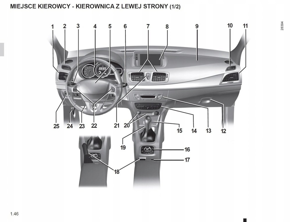 Renault Megane 3d 5d Kombi 0813 Instrukcja Obsług