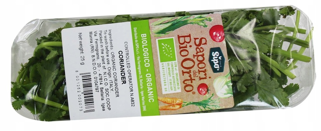 KOLENDRA ŚWIEŻA BIO (około 25 g)