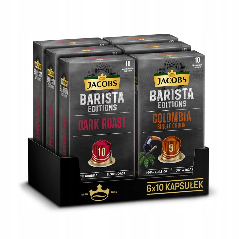 Kapsułki Jacobs Barista do Nespresso(r)* 60 sztuk
