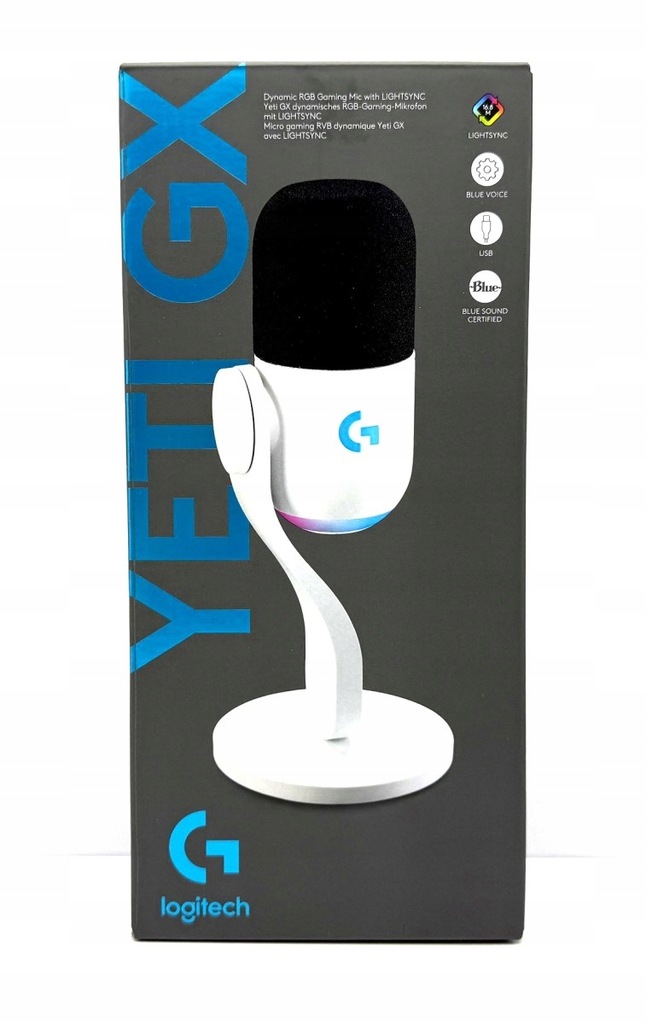 Mikrofon Dynamiczny Logitech Yeti GX