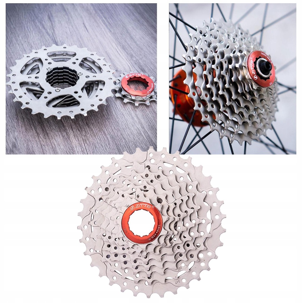8/9 Cassette Sprocket Freewheel 11T T Multiple for Gear 8 speeds 11 to 34T