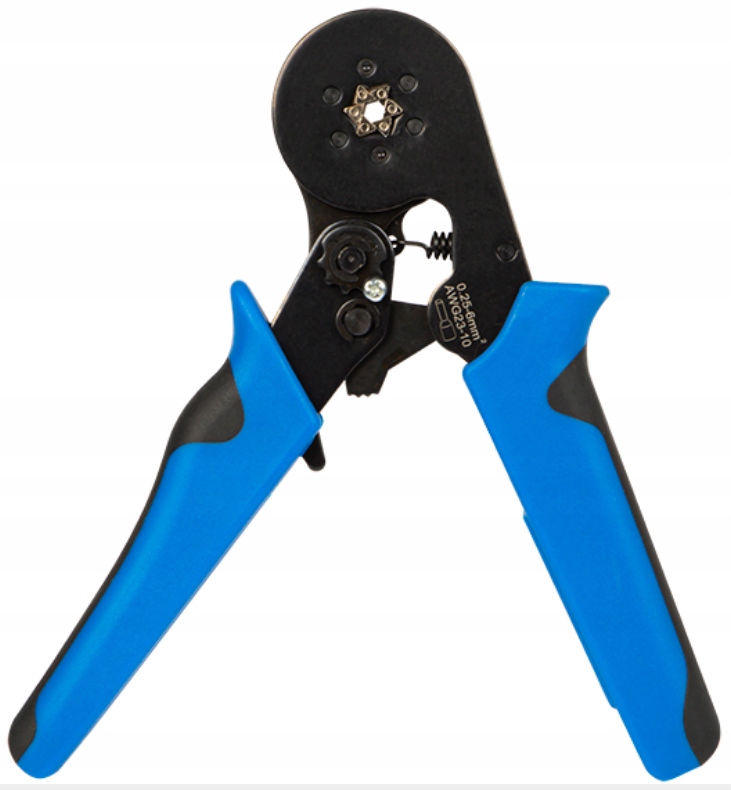 Zaciskarka konektorów tulejek 0,25-6mm