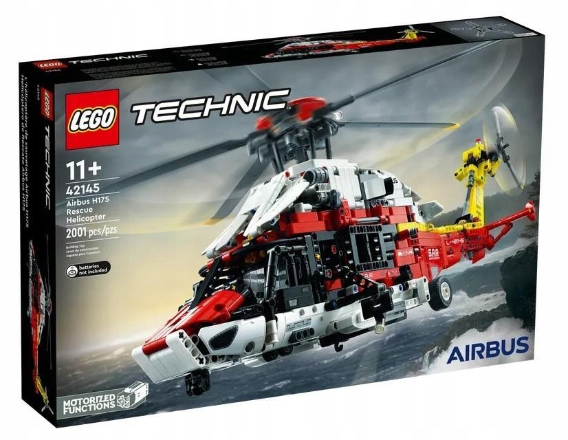 LEGO TECHNIC 42145 HELIKOPTER RATUNKOWY AIRBUS...