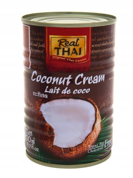 Śmietanka kokosowa, cream 24 x 400ml Real Thai