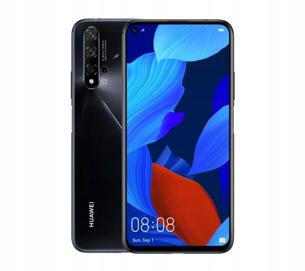 Smartfon Huawei nova 5T 6,26'' IPS 6/128GB CZARNY