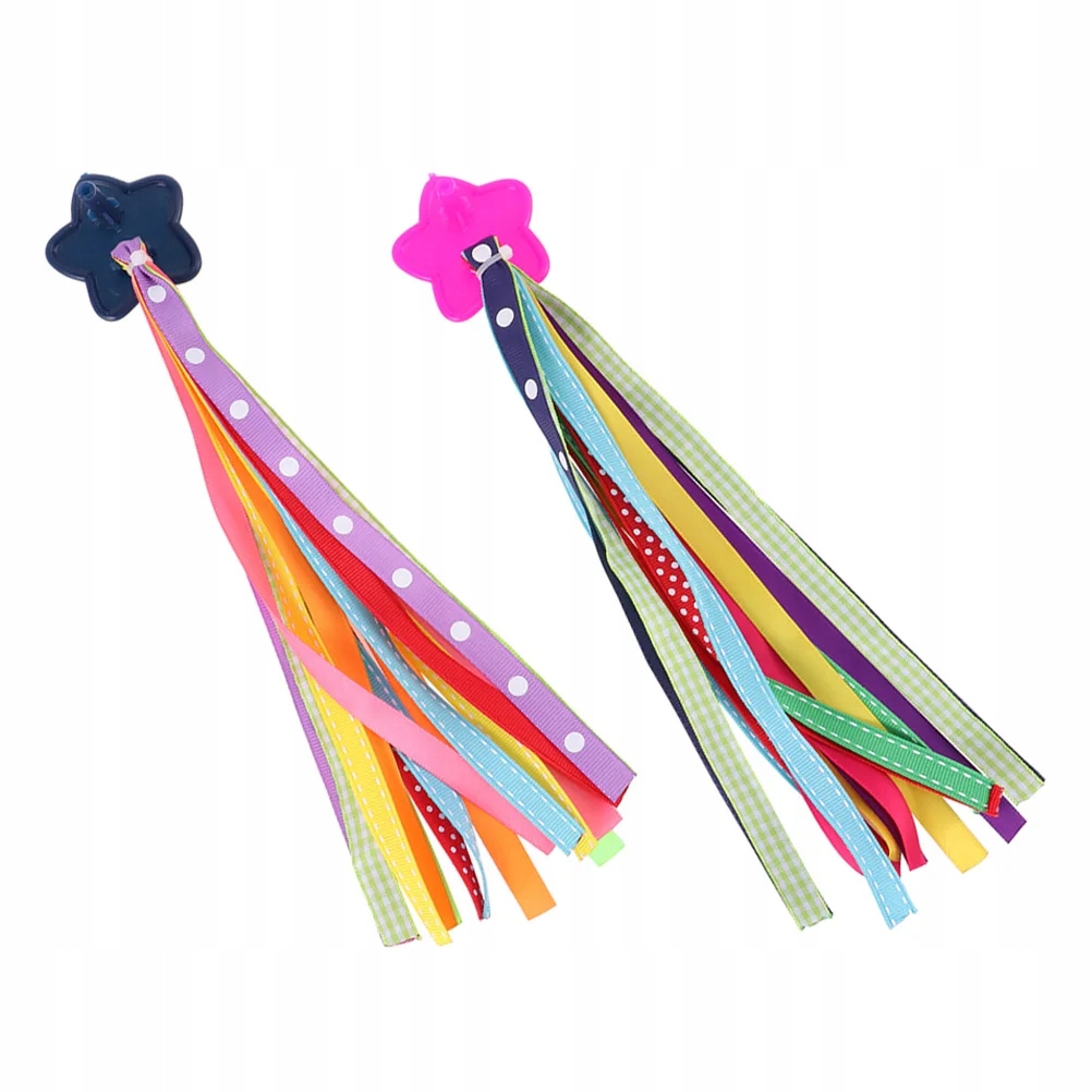 Colorful Streamers Bicycle Kids Handlebar Decor 13784502617 oficjalne archiwum Allegro