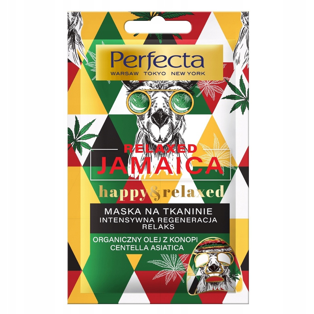 Perfecta Relaxed Jamaica Maska na tkaninie - inten