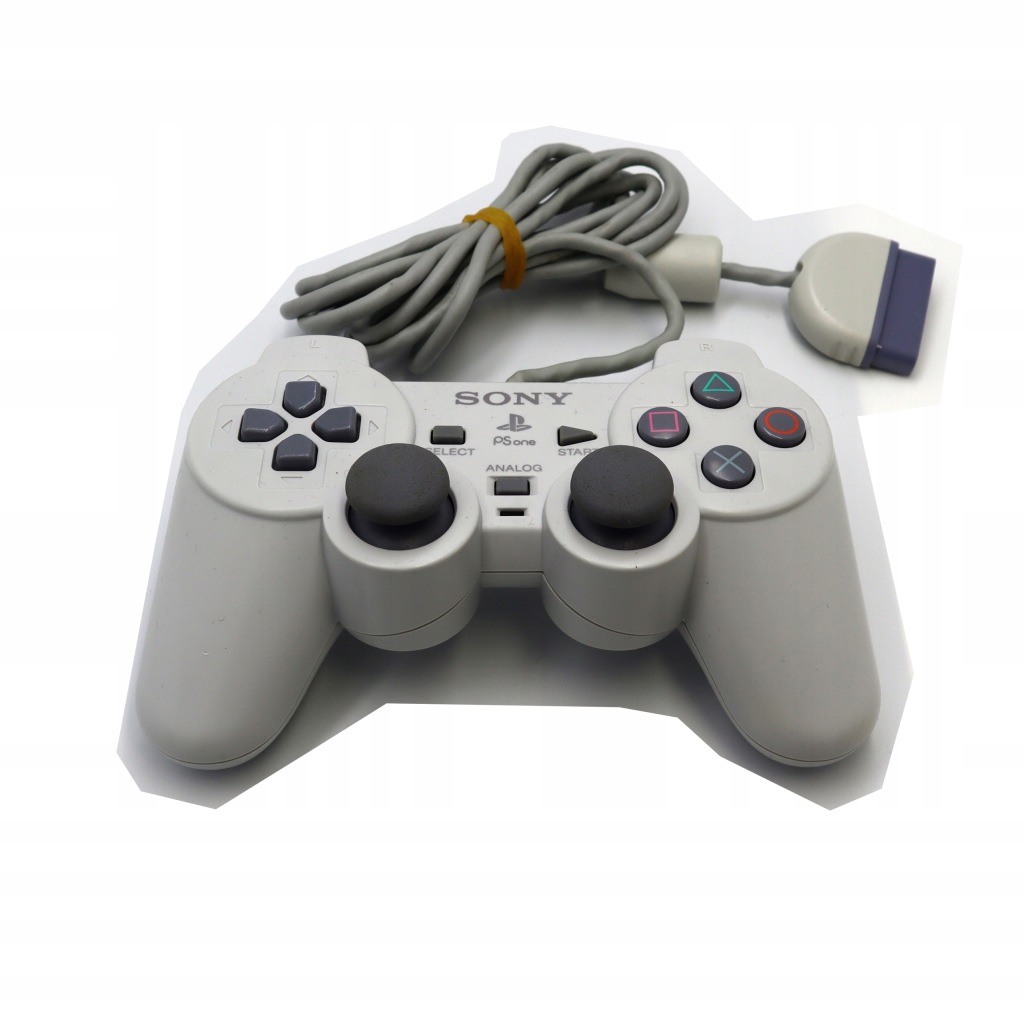Pad Kontroler DUALSHOCK Oryginalny Jasno Szary [ PLAYSTATION 1 PS One ]