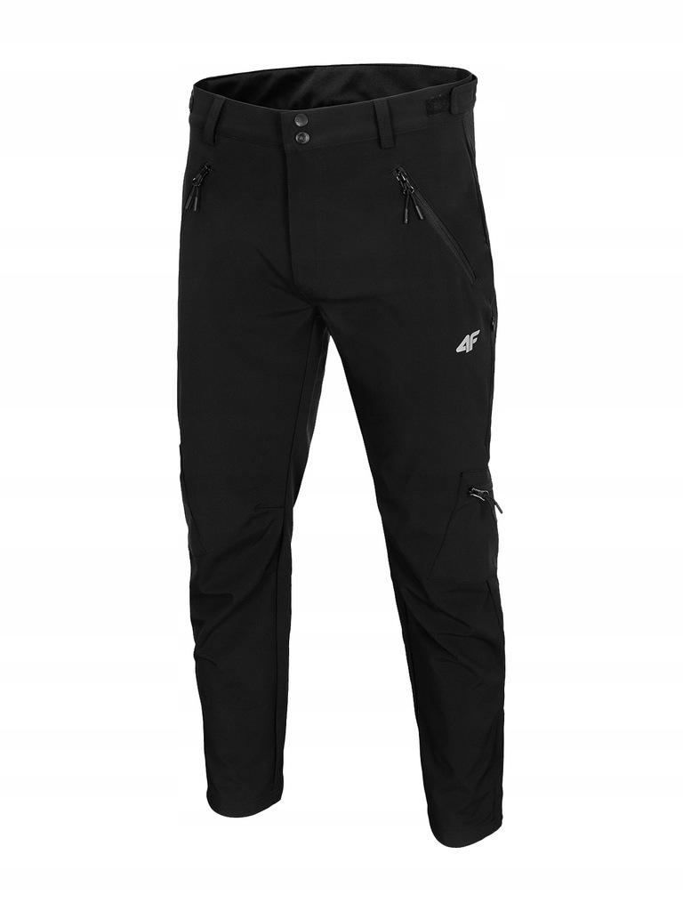 Spodnie męskie trekingowe 4F SPMT001 czarne M
