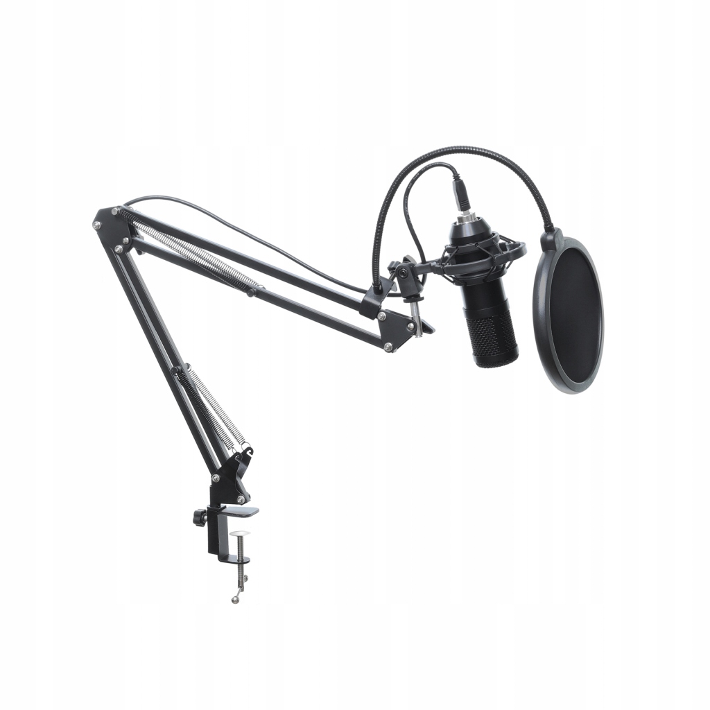 MIKROFON NA WYSIĘGNIKU POJEMNOŚCIOWY Z MEMBRANĄ AC-03 USB