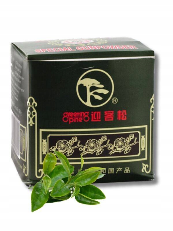 Chińska Herbata Zielona Grunpower Green Tea Liściasta Zwijana Sypana 250g