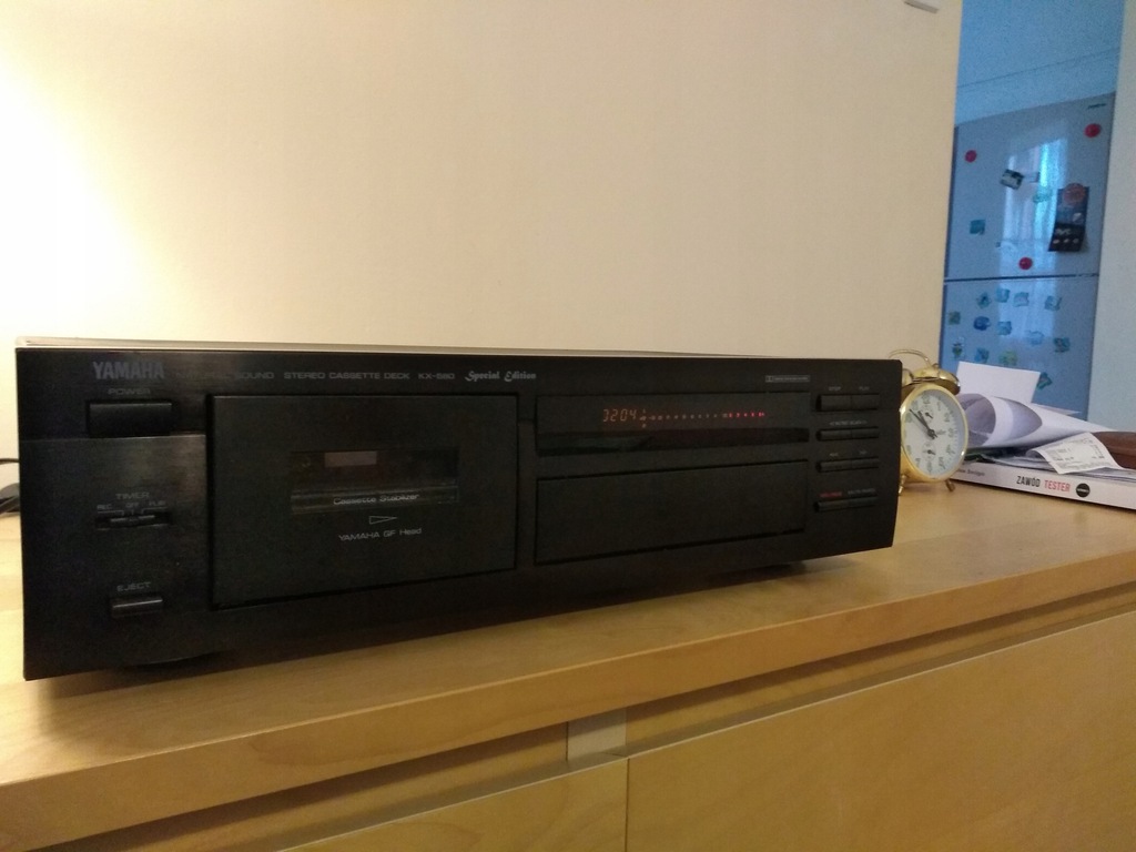 Купить Кассетный магнитофон Yamaha KX-580 SE Dolby S: отзывы, фото, характеристики в интерне-магазине Aredi.ru