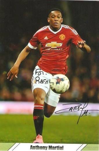 Autograf Anthony Martial zdjęcie 15x10cm dla WOŚP!