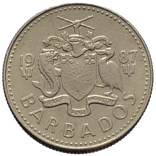 58382. Barbados - 10 centów - 1987r.