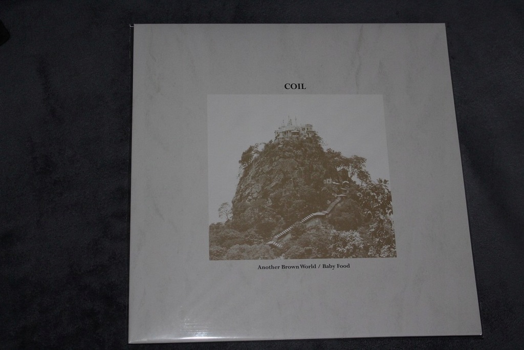 COIL Another Brown World / Baby Food LP brązowy