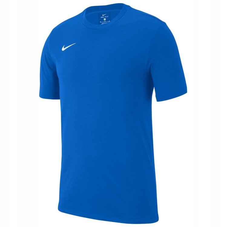 Koszulka dziecięca Nike Club19 niebieska sportowa,