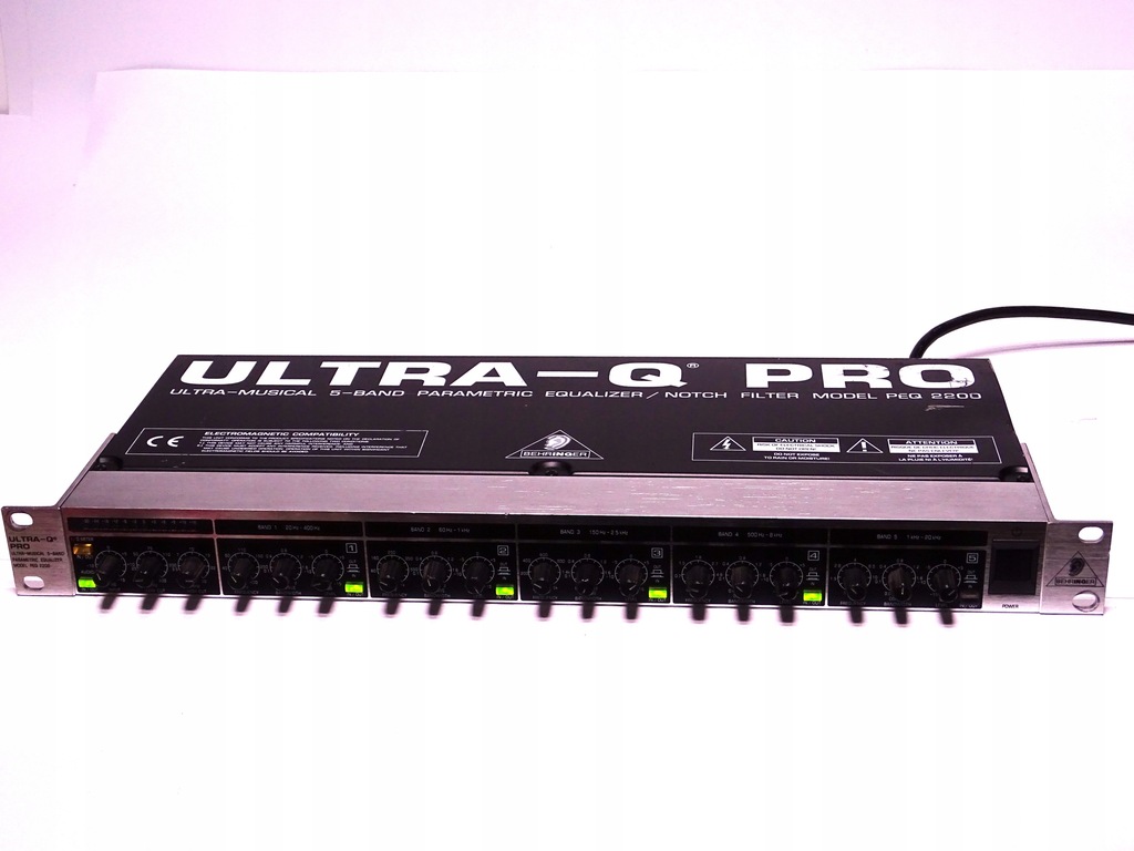 D110 ベリンガー ULTRA-Q PRO Model PEQ2200 D110 ベリンガー ULTRA-Q PRO Model PEQ2200 Behringer PEQ2200