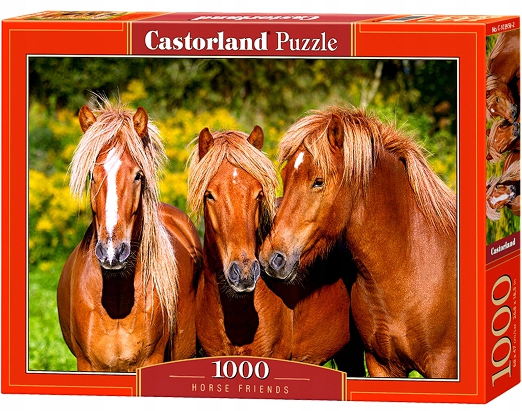 Puzzle 1000 el. KONIE KONIKI Castorland 103959