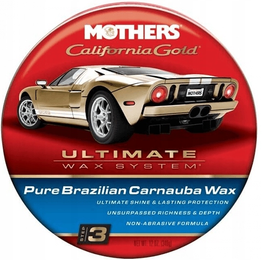 Mothers California Gold Pure Carnauba Wax 340g