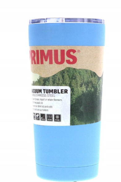VACUUM TUMBLER 0,6 L PRIMUS Blue próżniowy termos kubek napoje gorące