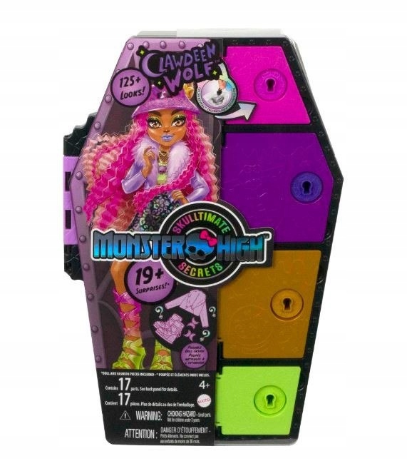 Lalka Monster High Straszysekrety Clawdeen Wolf Mattel