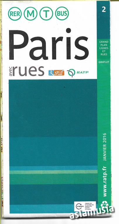 PARYŻ PARIS PLAN