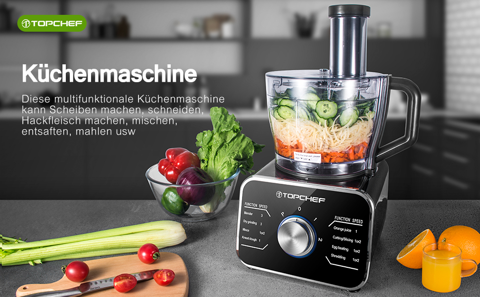 Robot kuchenny wielofunkcyjny Topchef HGM-408
