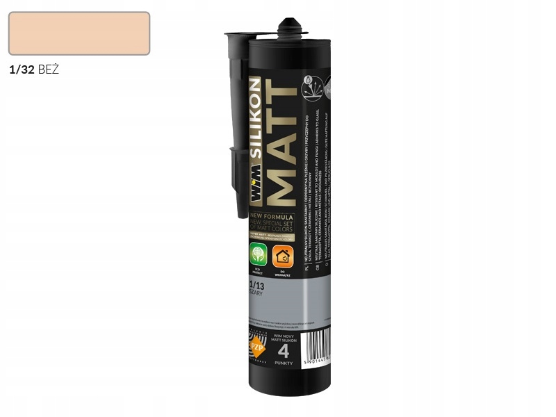 WIM SILIKON MATOWY 1/32 BEŻ 300 ml