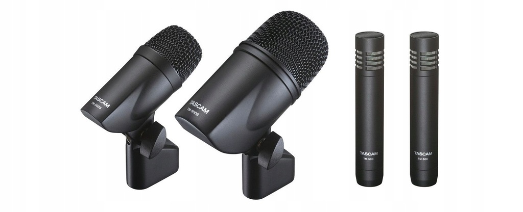 Tascam TM-DRUMS - Zestaw mikrofonów do perkusji