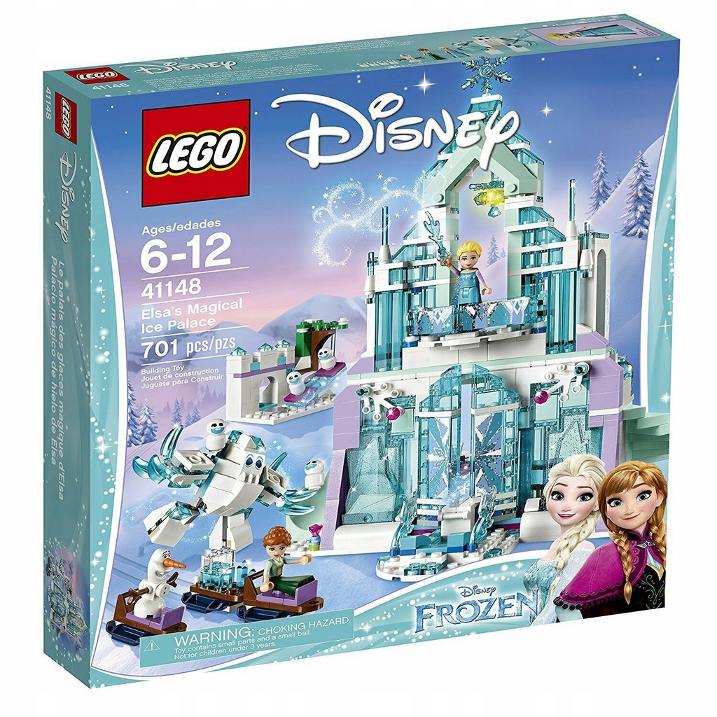 2016 LEGO DISNEY Magiczny Lodowy Pałac Elsy 41148