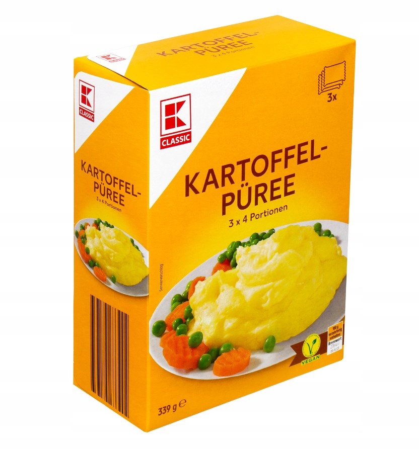 Puree Płatki ziemniaczane Błyskawiczne 12 porcji