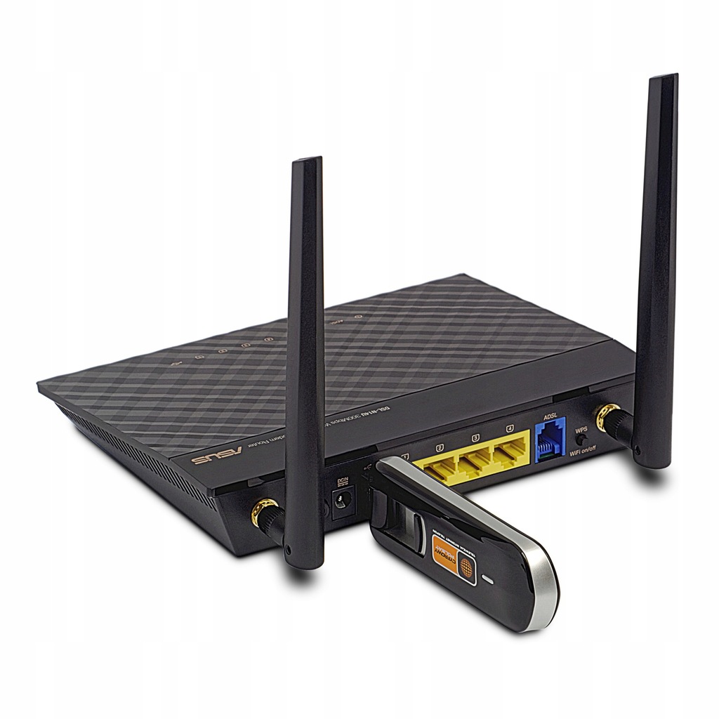 Router ASUS DSLN14U Modem 3G 4G LTE Huawei E3276 9948562623 oficjalne archiwum Allegro