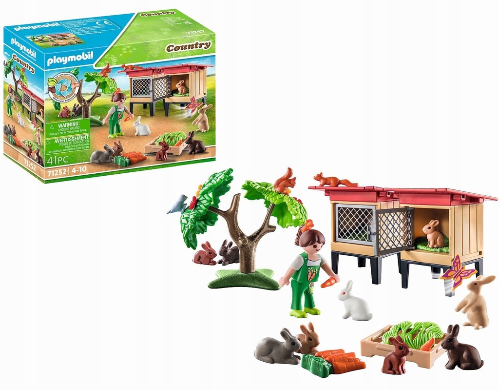 Playmobil Country 71252 Królikarnia