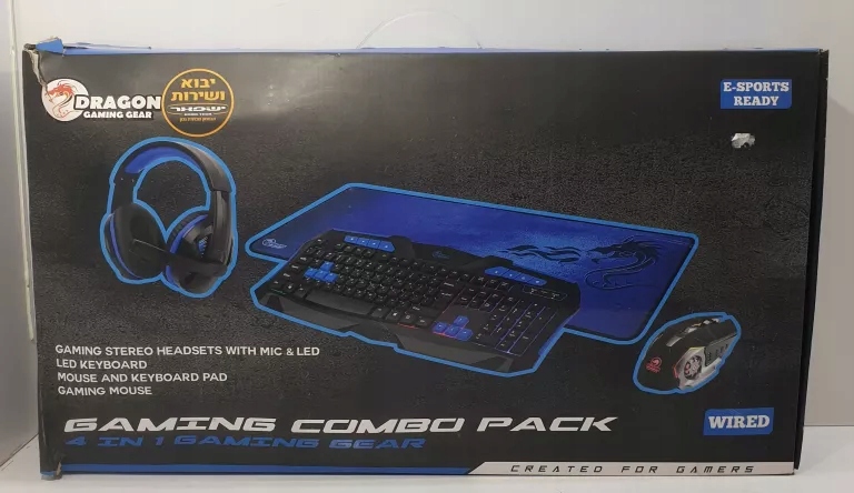 ZESTAW DRAGON GAMING COMBO PACK 4 W 1
