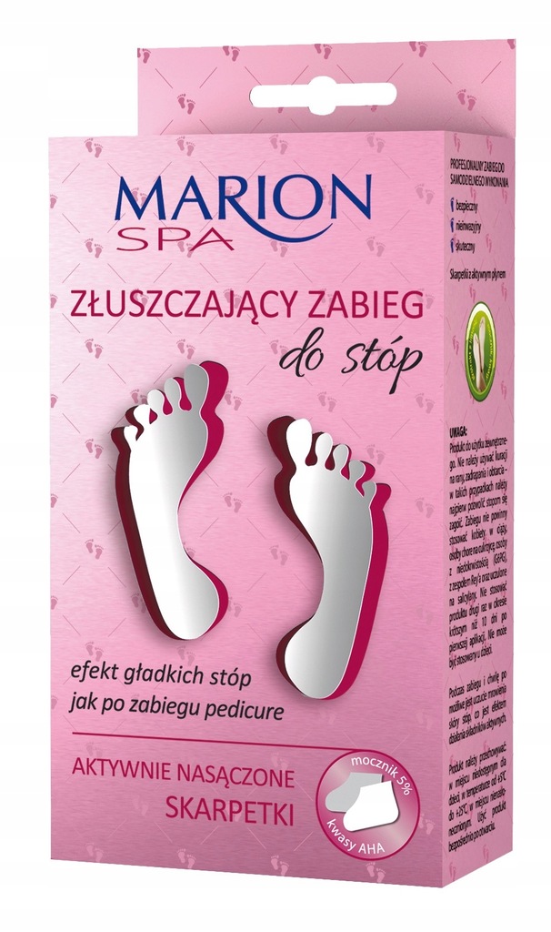 Marion Spa Złuszczający zabieg do stóp 1 op.2x20ml