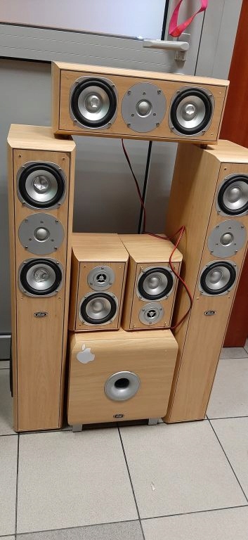 KINO DOMOWE 5 KOLUMN +SUBWOOFER 5.1 ELTAX UNIVERS