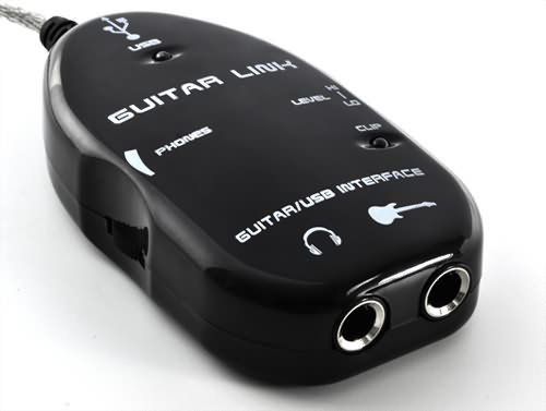 INTERFEJS GITARY na USB pod PC JACK 6,3mm GUITAR