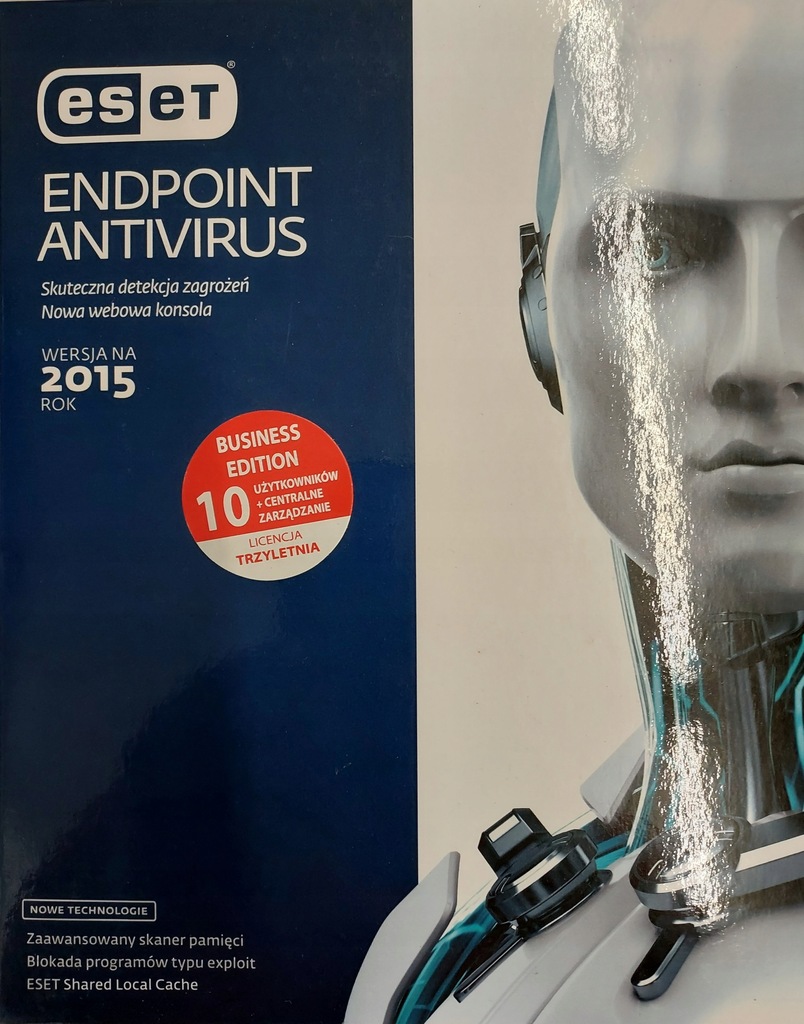 ESET ENDPOINT ANTIVIRUS BUSINESS 10 UŻYTKOWN 3 LAT