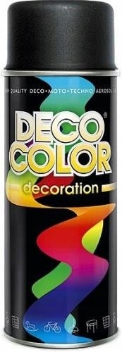 Spray Deco Color 400ml RAL9005 czarny matowy