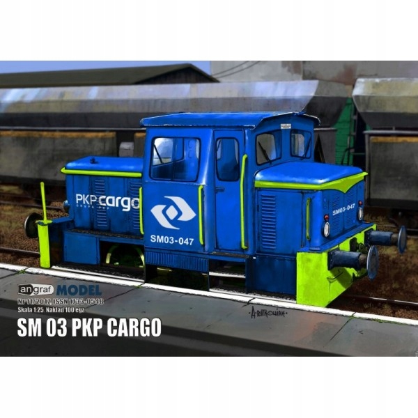 Lokomotywa SM03 PKP Cargo, Angraf Model, 1/25