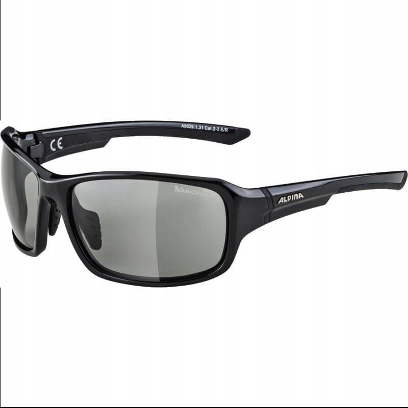 Okulary Alpina Lyron VL Black Varioflex Cat. 1-2