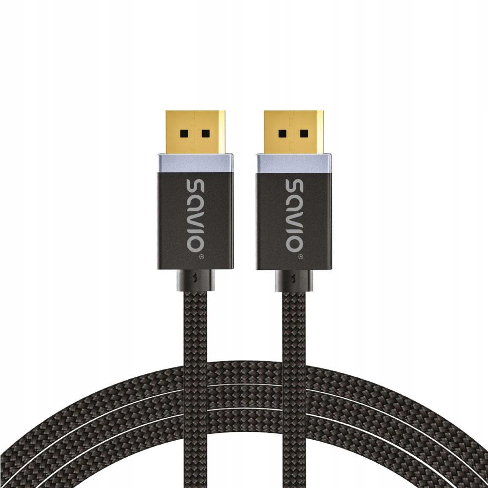 SAVIO DisplayPort (M) – DisplayPort (M) v1.4, CL-165, 1m