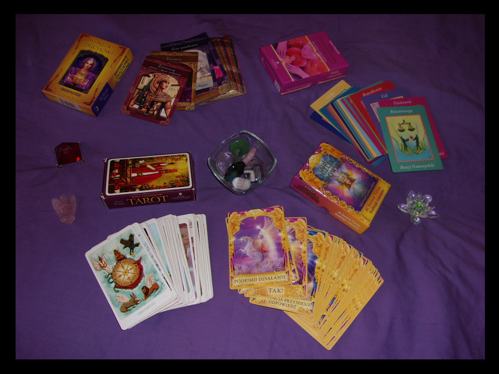 WRÓŻBA z kart - 3 pytania - TAROT, ANIELSKIE...