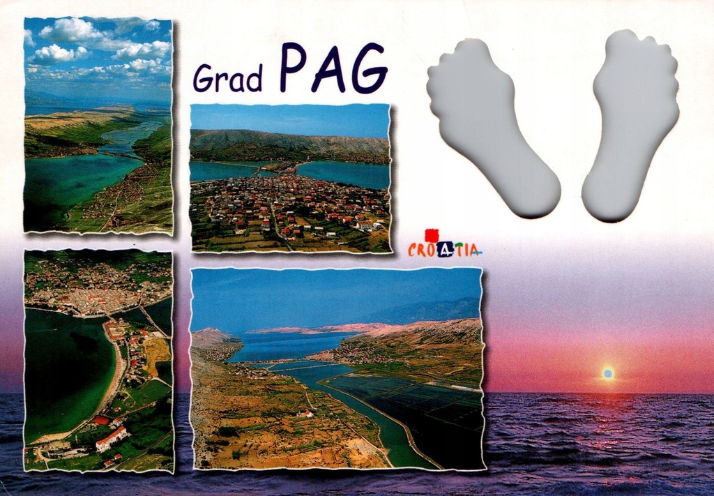 Pocztówka / Chorwacja / Pag